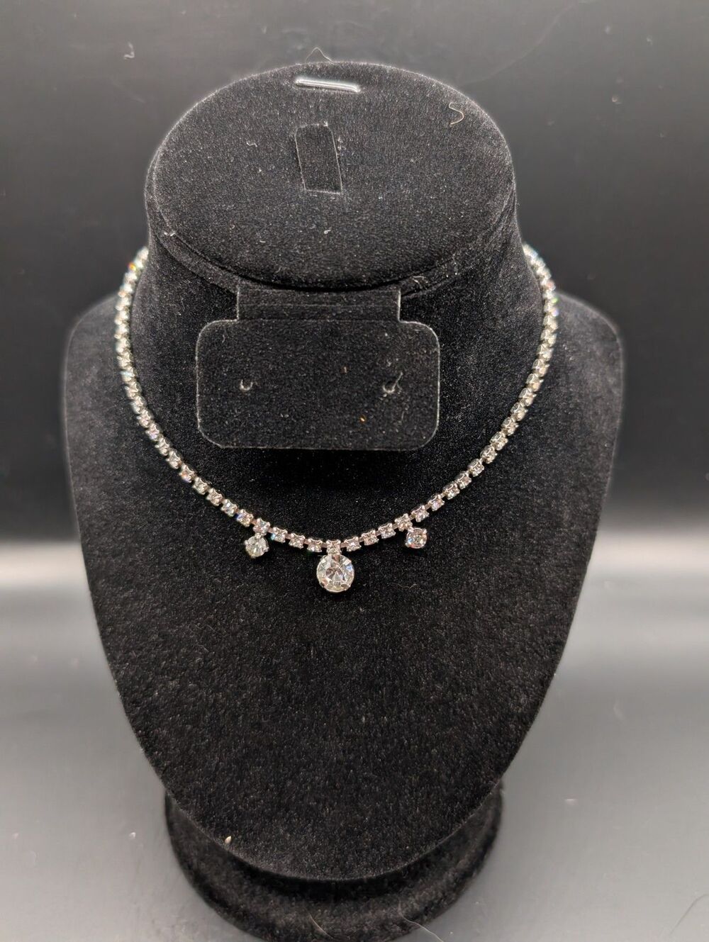 Elegant Rhinestone Choker Necklace